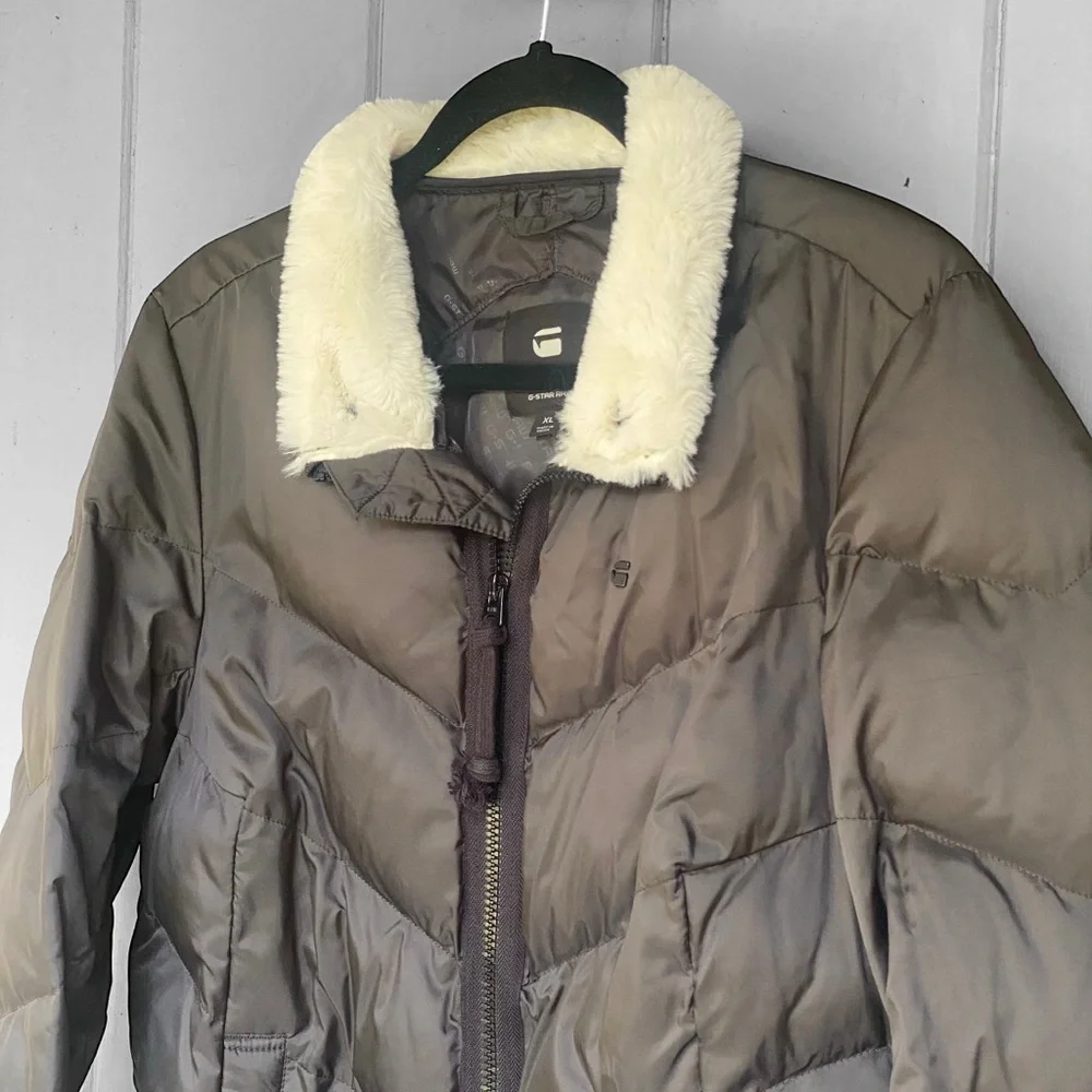 G-Star Alaska Padded Teddy Jacket - Picture 3 of 13